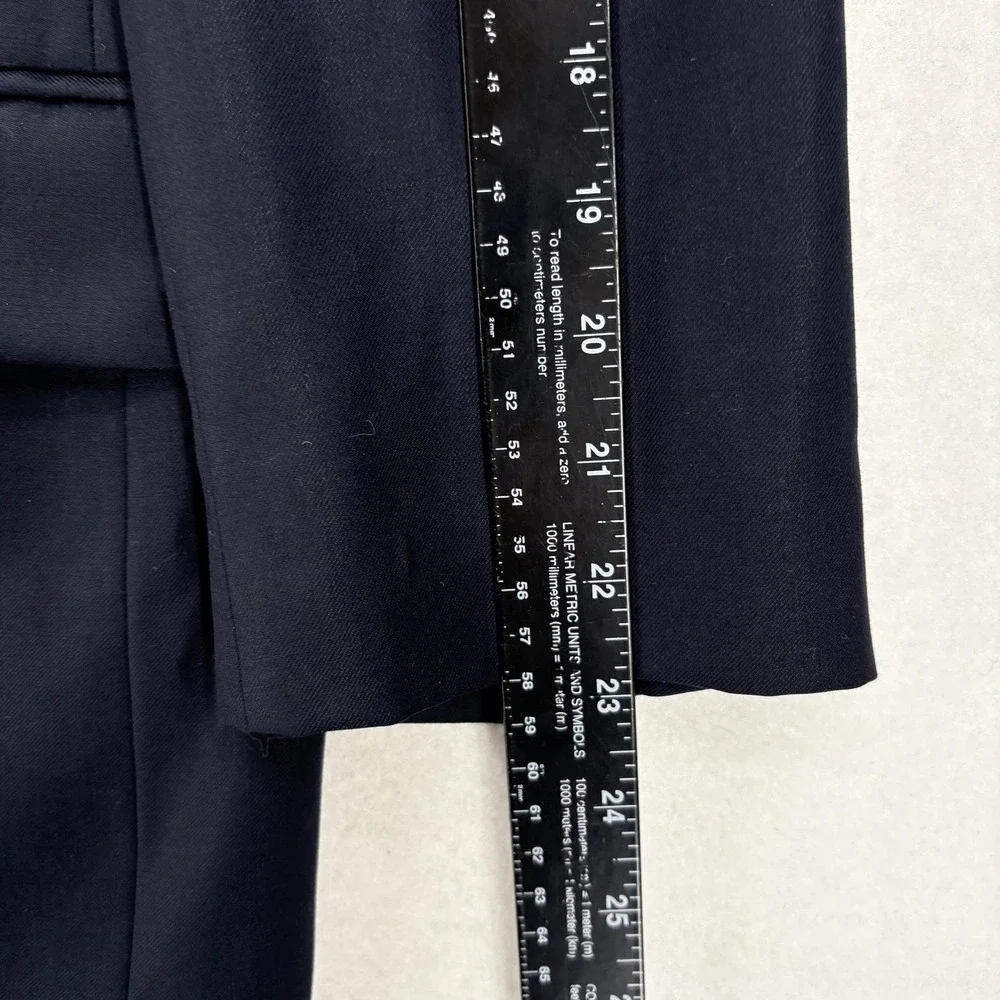 Lauren Ralph Lauren Blazer Mens 44R Blue Wool Gold Button Sport Coat Jacket